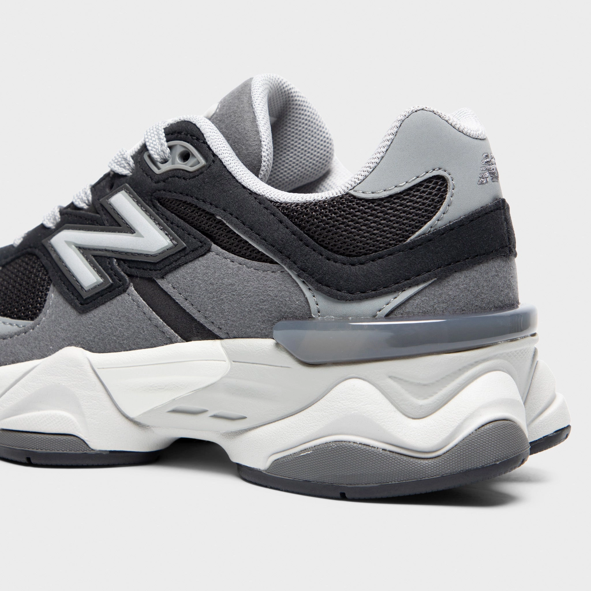 New Balance Juniors' 9060 Black / Castlerock Flexible Movement