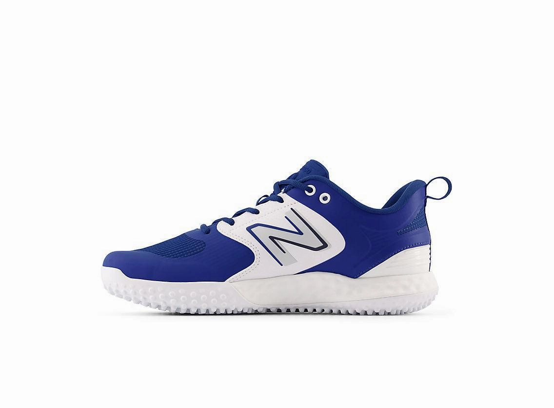 New Balance Men's Fresh Foam 3000 V6 Turf Baseball Shoes - Royal Blue with White - T3000TB6 loose - fitting running wear Comfortable Linings