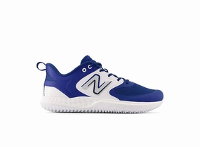 Comfort System odor - control lining shoes New Balance Men's Fresh Foam 3000 V6 Turf Baseball Shoes - Royal Blue with White - T3000TB6