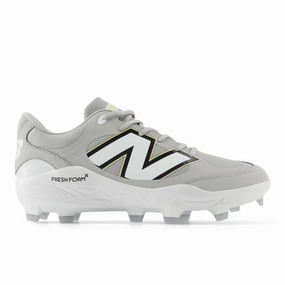 Stretchable running in the snow New Balance Men's Fresh Foam 3000 v7 Molded Baseball Cleats - Raincloud - PL3000G7