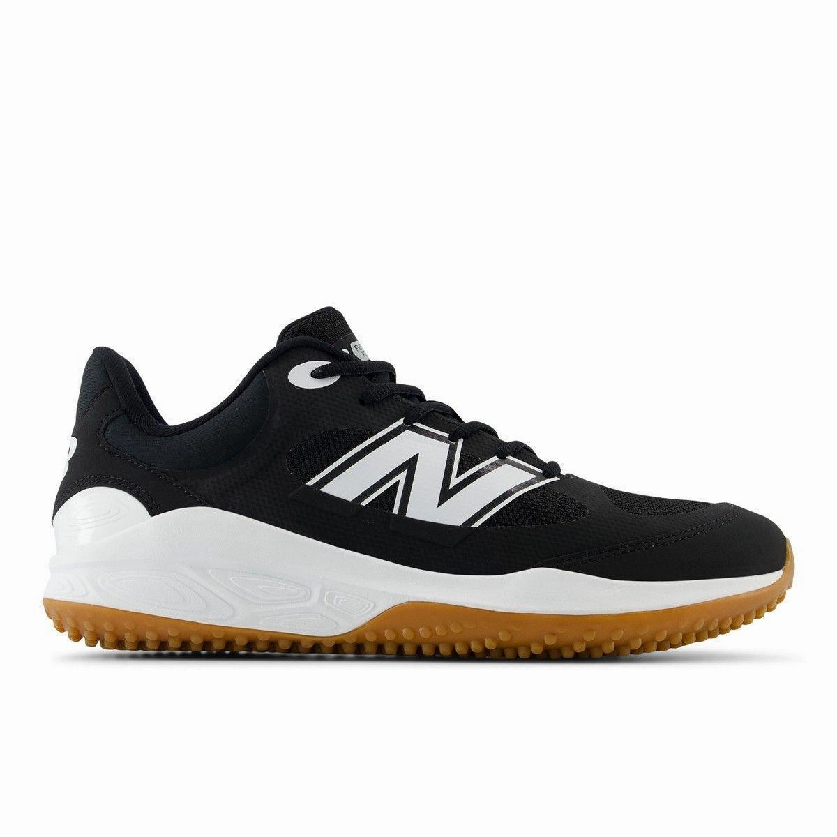 New Balance Men's Fresh Foam 3000 v7 Turf Baseball Shoes - Black/Gum - T3000BK7 short - distance runner running hats