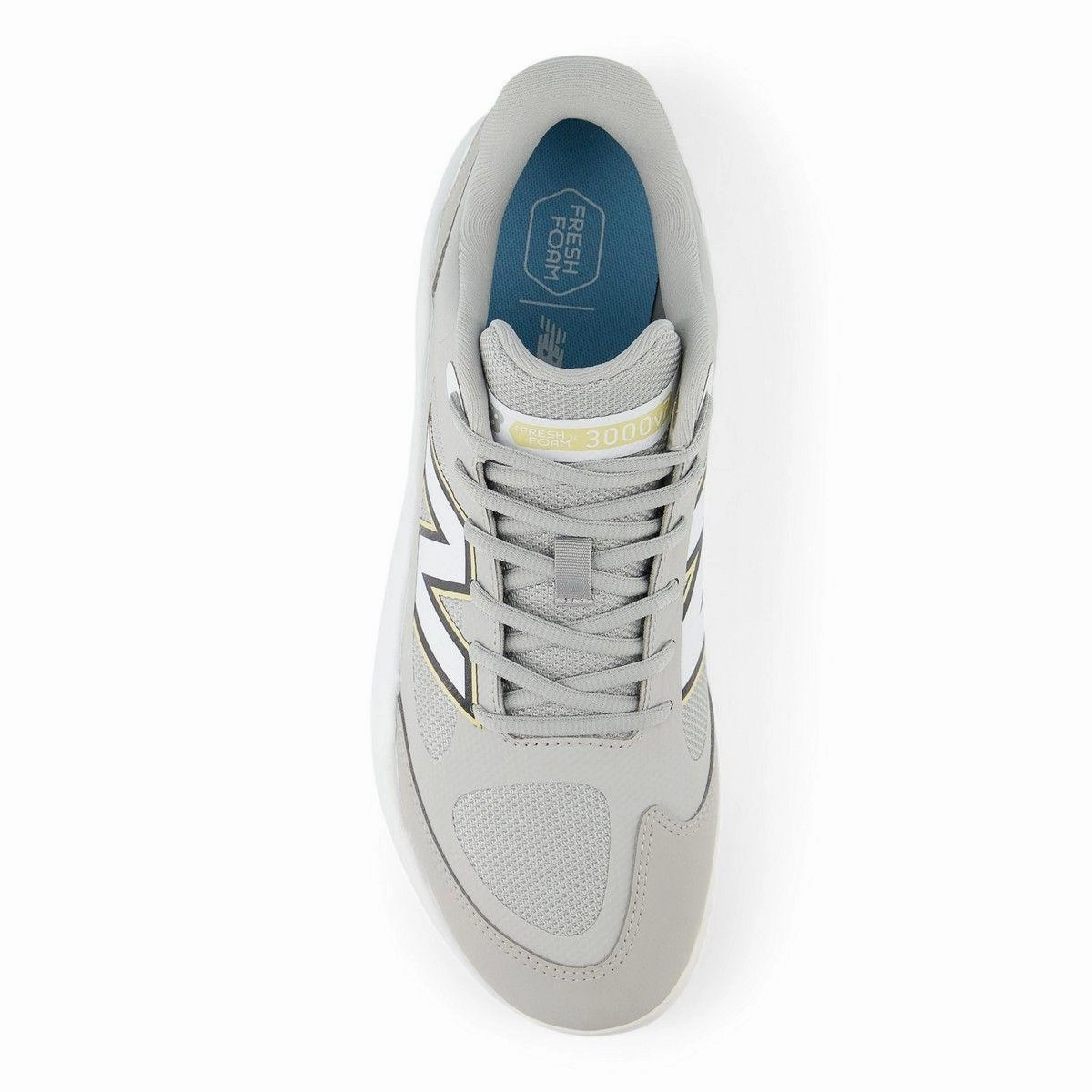 ankle - support New Balance Men's Fresh Foam 3000 v7 Turf Baseball Shoes - Grey Raincloud - T3000TG7