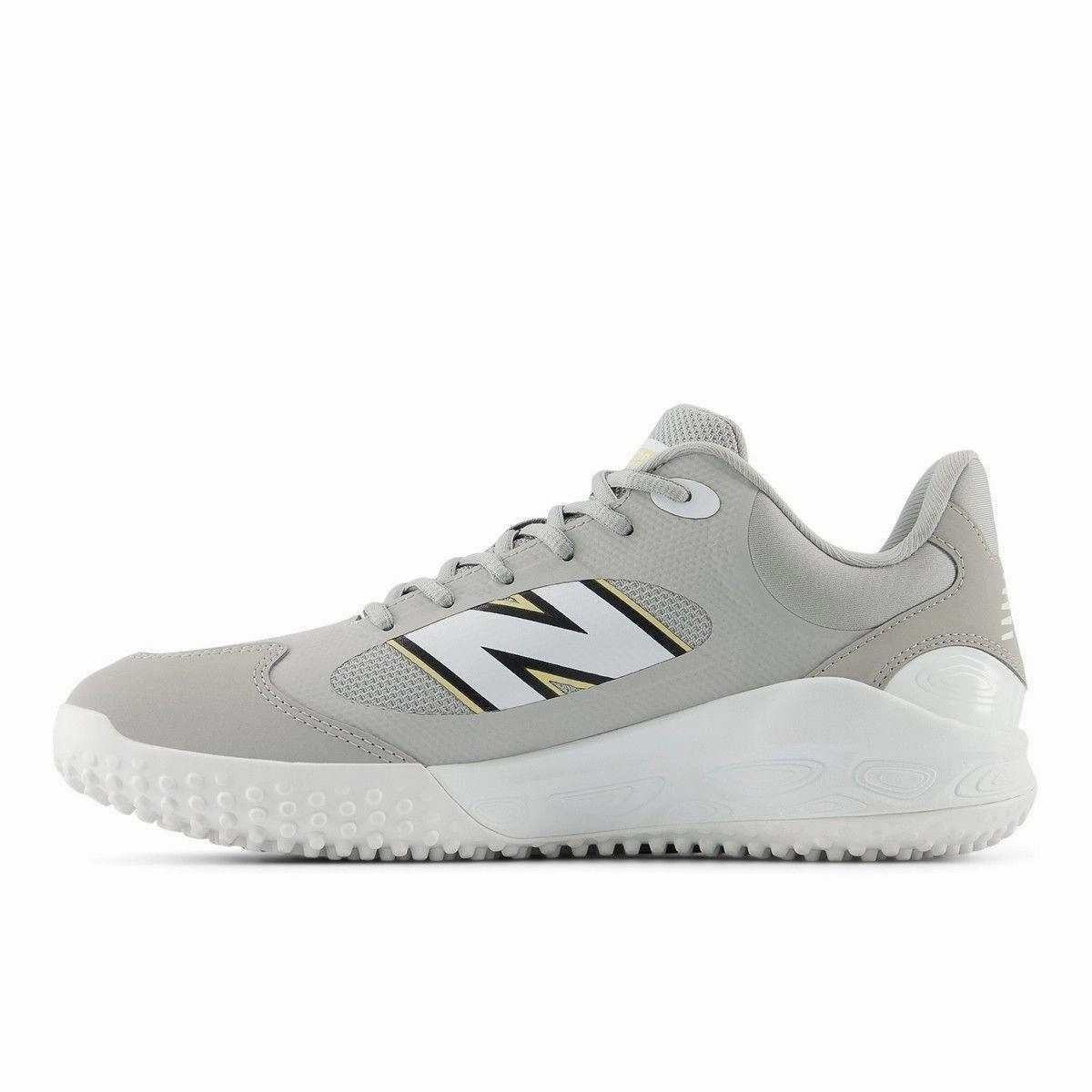 New Balance Men's Fresh Foam 3000 v7 Turf Baseball Shoes - Grey Raincloud - T3000TG7 bead - embellished - design shoes