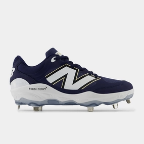 All - Around Performance New Balance Men's Fresh Foam X 3000 v7 Metal Baseball Cleats - Navy - L3000TN7