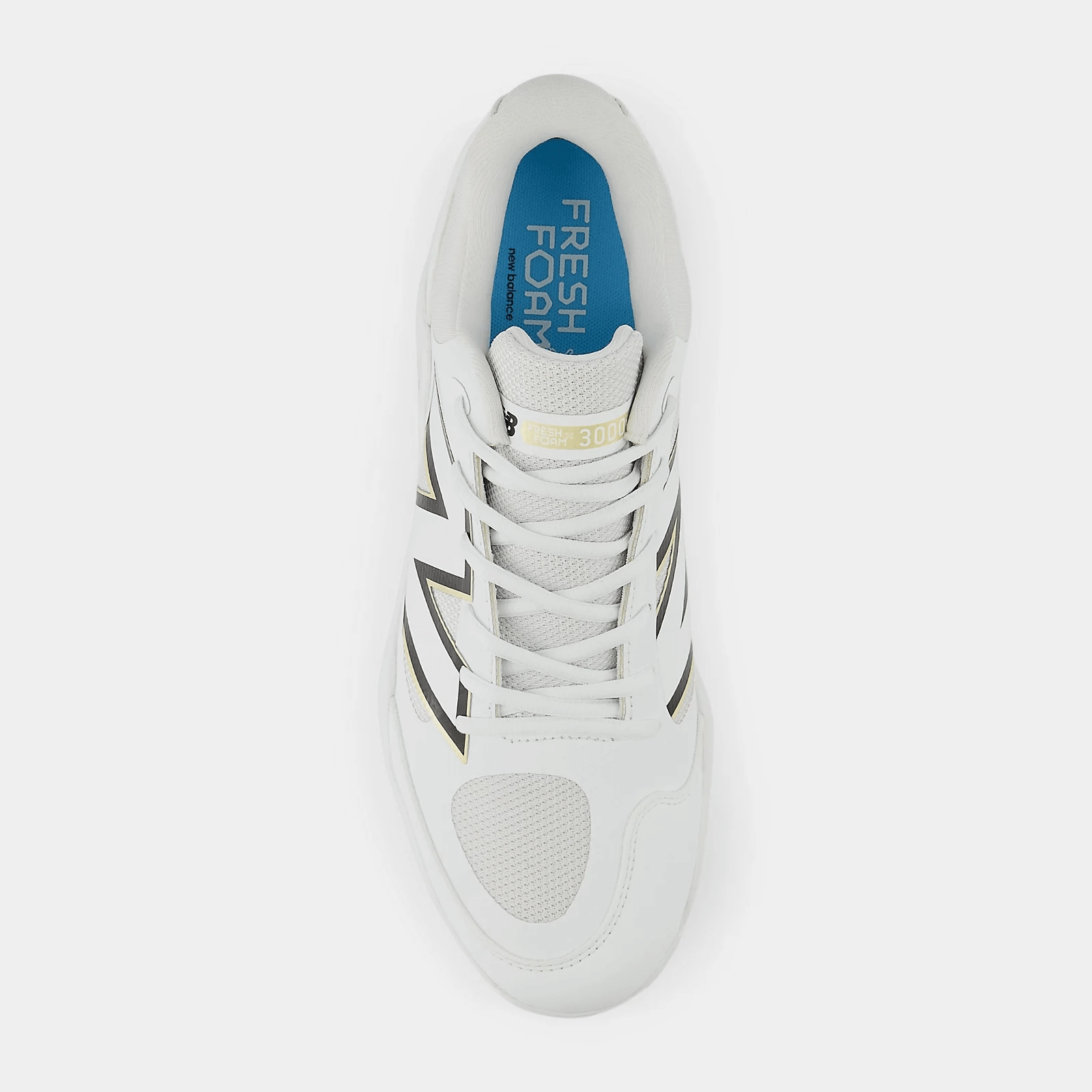 individual sports shoes easy - to - clean shoes New Balance Men's Fresh Foam X 3000 v7 Metal Baseball Cleats - White - L3000TW7