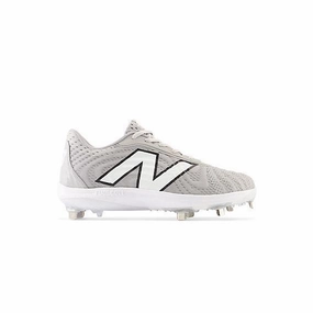 New Balance Men's FuelCell 4040 V7 Metal Baseball Cleats - Raincloud / Optic White - L4040TG7 zero - drop - feature shoes running on flat ground shoes
