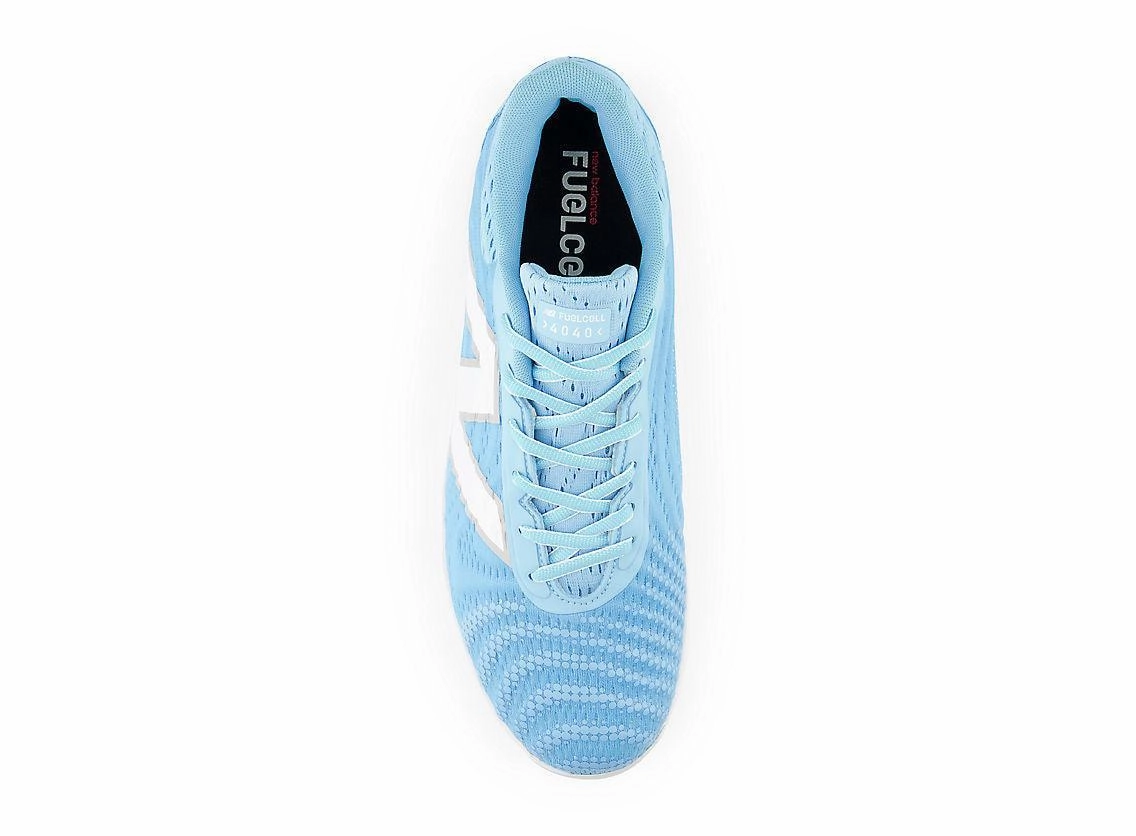 New Balance Men's FuelCell 4040 V7 Metal Baseball Cleats - Sky Blue / White - L4040SD7 running for a new experience Charity run