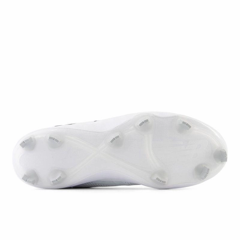 sports accessory Air Circulation New Balance Men's FuelCell 4040 V7 Mid-Molded Baseball Cleats - White / Raincloud - PM4040W7