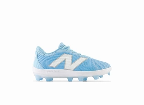 Cool Weather adventure - running shoes New Balance Men's FuelCell 4040 V7 Molded Baseball Cleats - Sky Blue / White - PL4040C7
