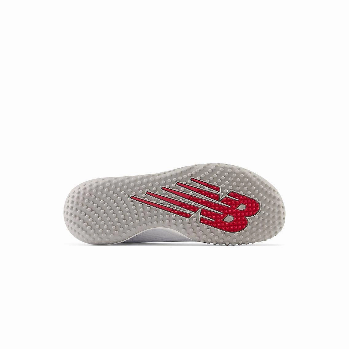 New Balance Men's FuelCell 4040 V7 Turf Baseball Shoes - Optic White / Raincloud - T4040SW7 light - use