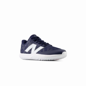 New Balance Men's FuelCell 4040 V7 Turf Baseball Shoes - Team Navy / Optic White - T4040TN7 carbon fiber sole shoes