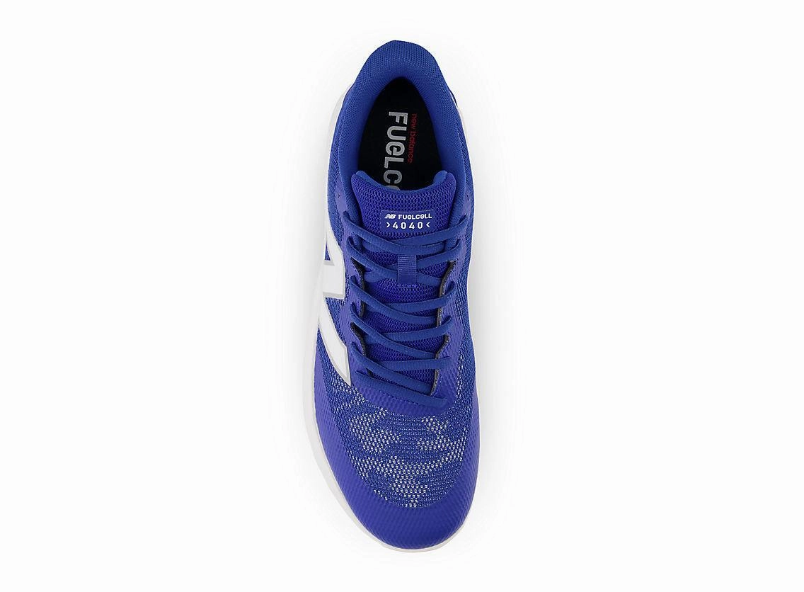 effortless - running New Balance Men's FuelCell 4040 V7 Turf Baseball Shoes - Team Royal / White - T4040TB7