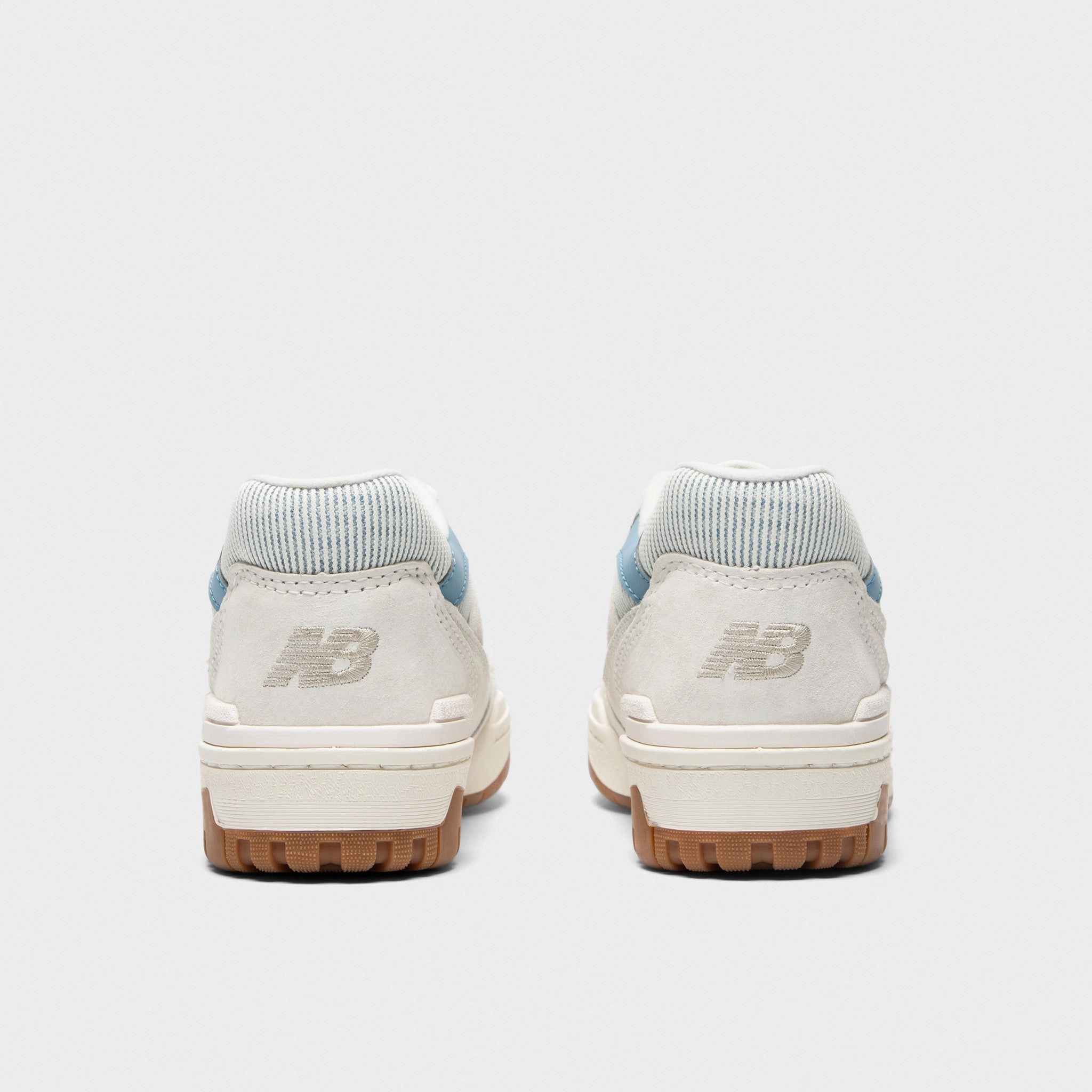 New Balance Women's 550 Sea Salt / Still Water High Traction Shoes Foot Strike Control