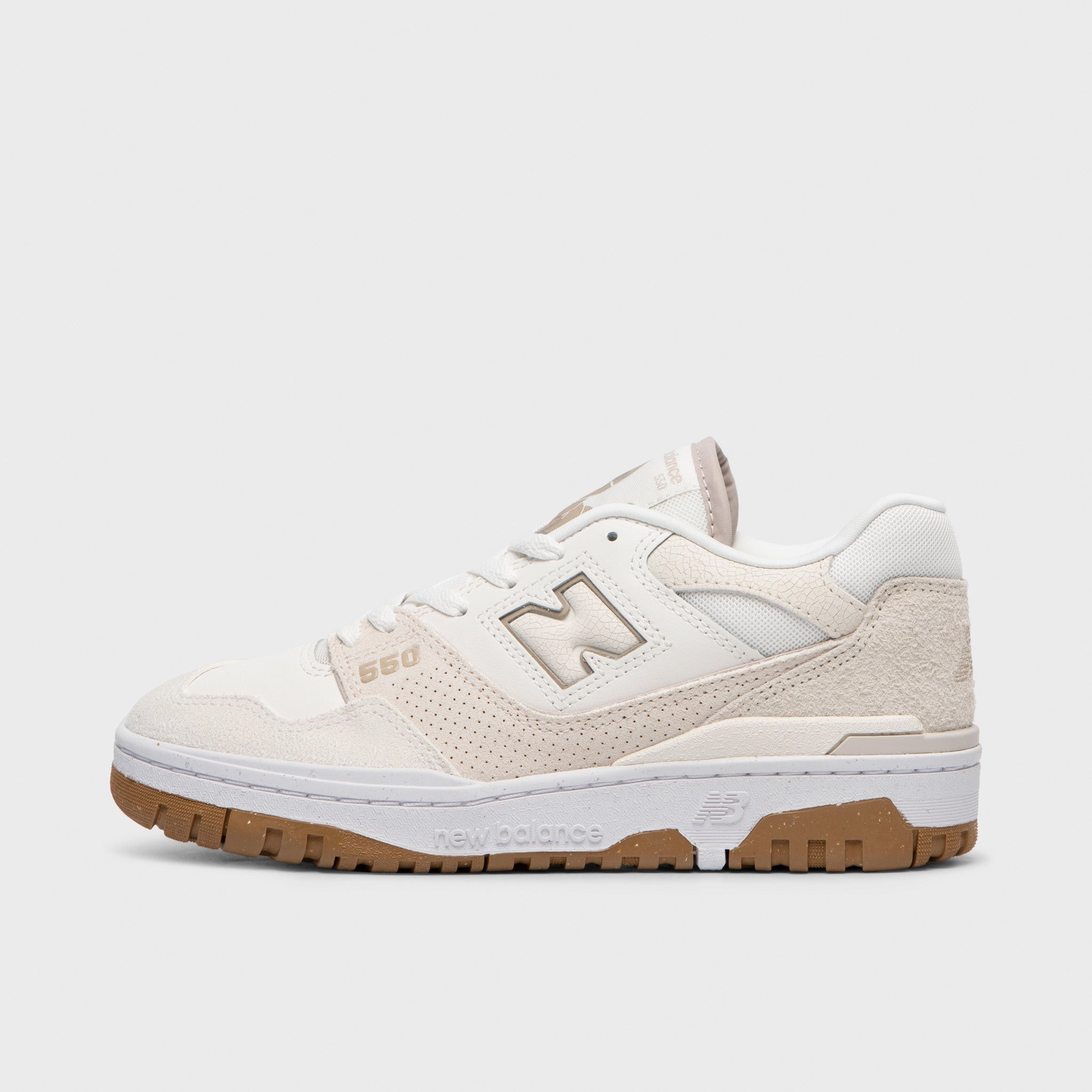 New Balance Women's BBW550TB Sea Salt / Linen - Stoneware running during a full moon