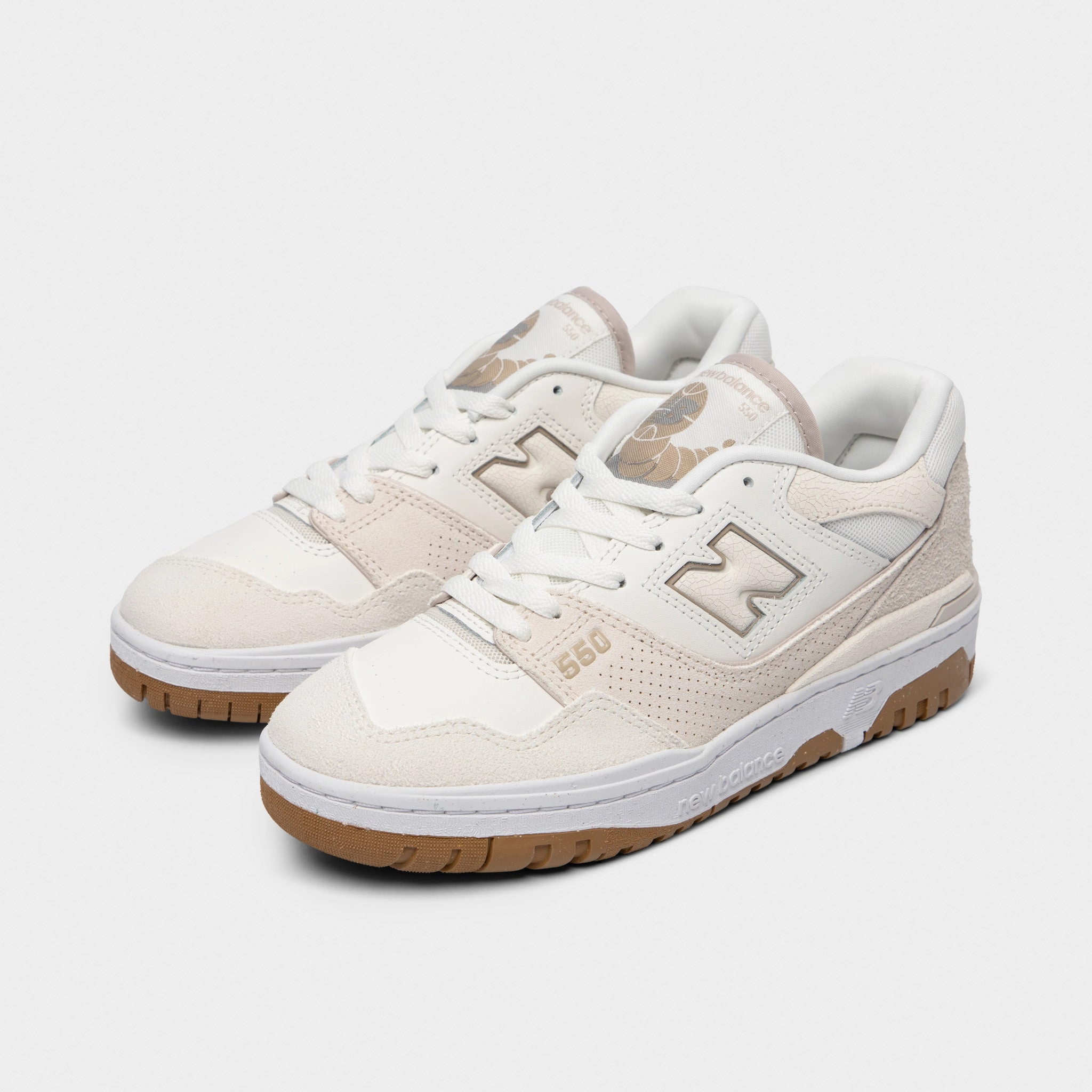 New Balance Women's BBW550TB Sea Salt / Linen - Stoneware brisk - walking shoes running in a mangrove area shoes