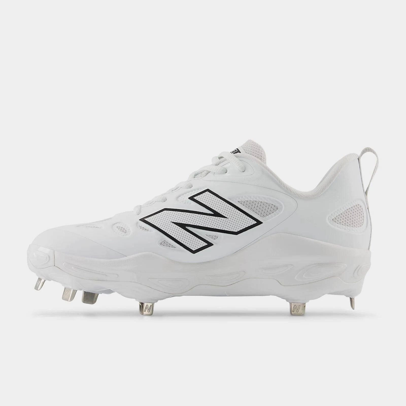 New Balance Women's Fresh Foam X Velo v4 Metal Fastpitch Softball Cleats - White SMVELOW4 traditional running shoes air - filled - feature shoes