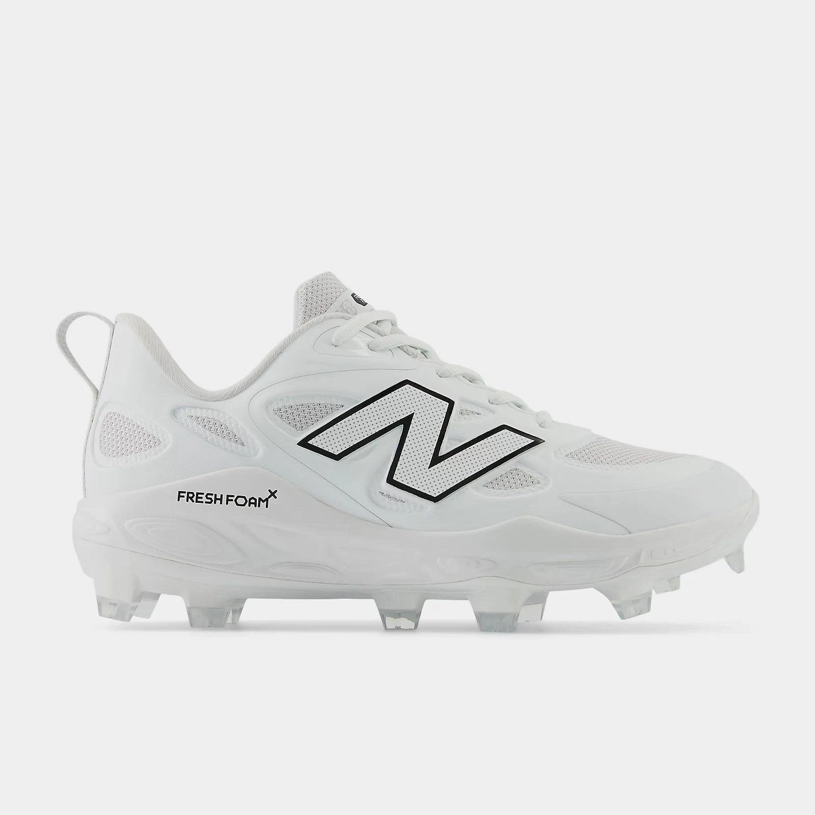 New Balance Women's Fresh Foam X Velo v4 Molded Softball Cleats - White SPVELOW4 arch - support running shoes