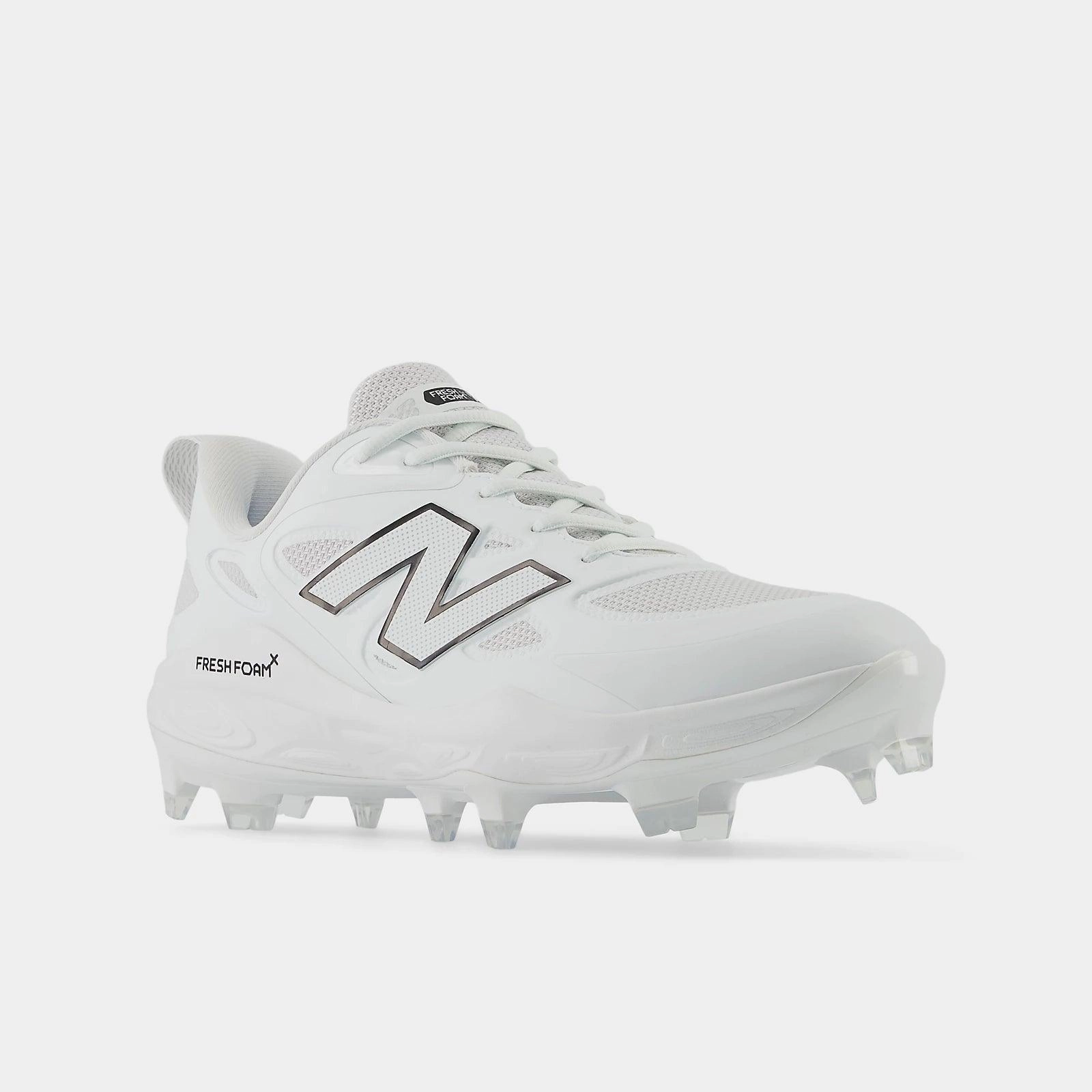 Limited - edition Modern Aesthetic New Balance Women's Fresh Foam X Velo v4 Molded Softball Cleats - White SPVELOW4