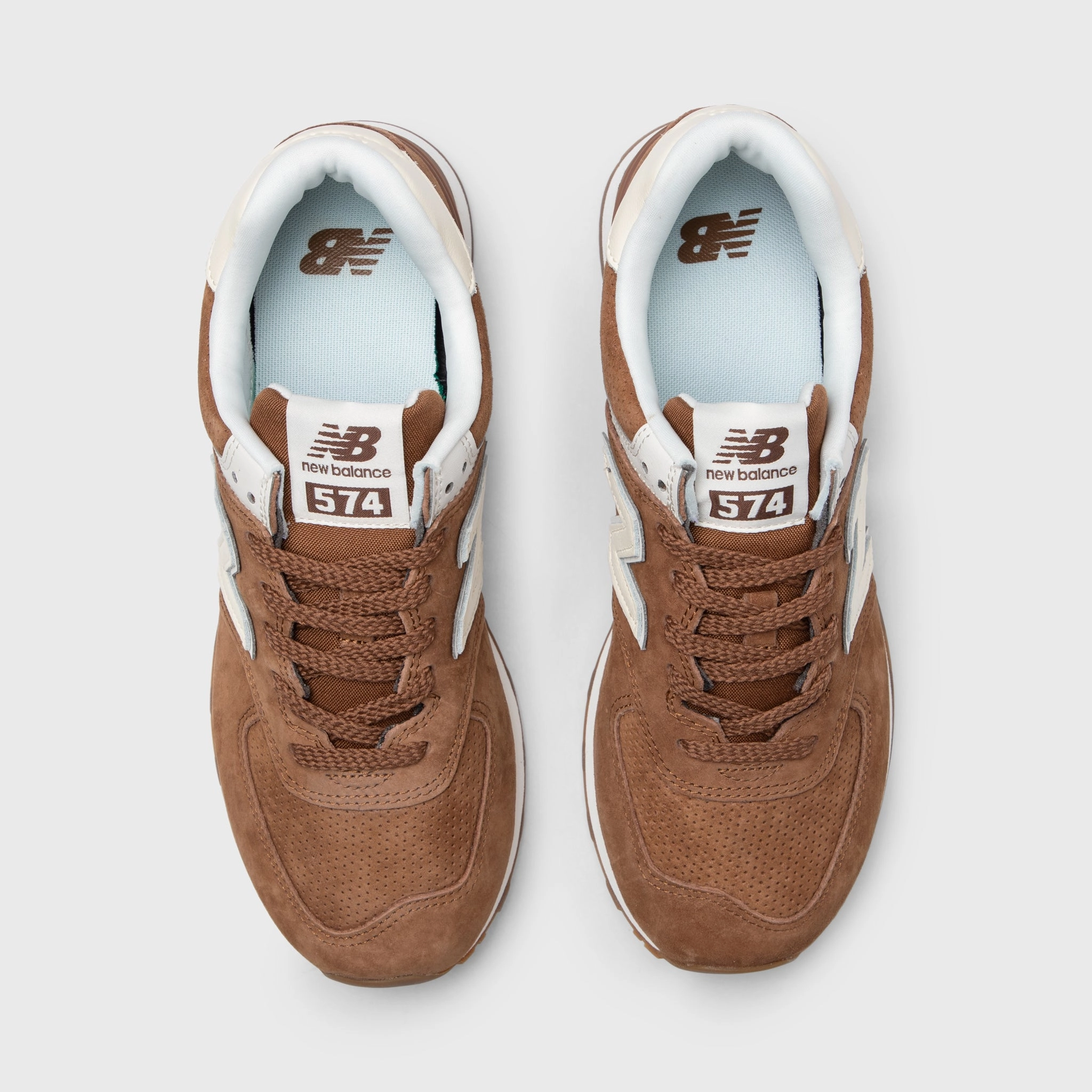 running in cold weather New Balance Women's WL574NA / True Brown