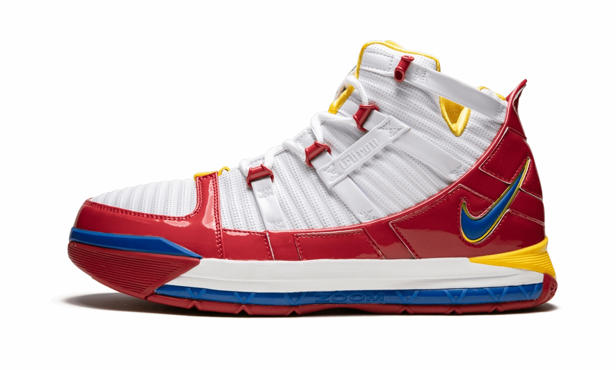 Zoom Lebron 3 QS "Superman" Shear Reduction
