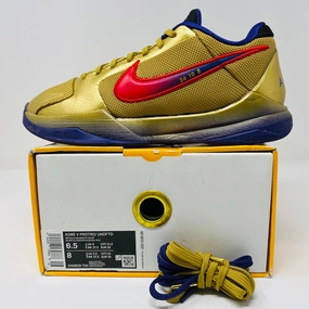 Zip   Up Style BreathableUpper Nike Kobe 5 Protro Undefeated Hall of Fame