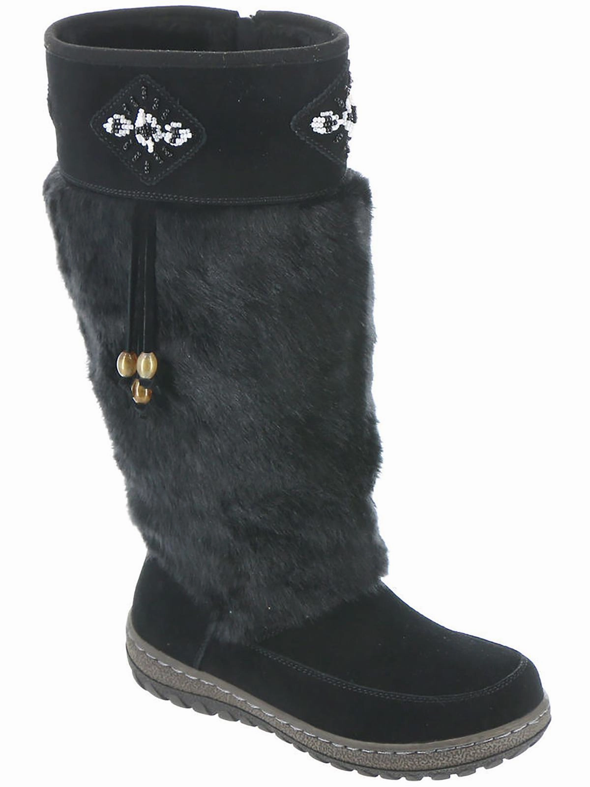Nika Womens Suede Cold Weather Winter Boots Adventure Driven Cabin Cozy