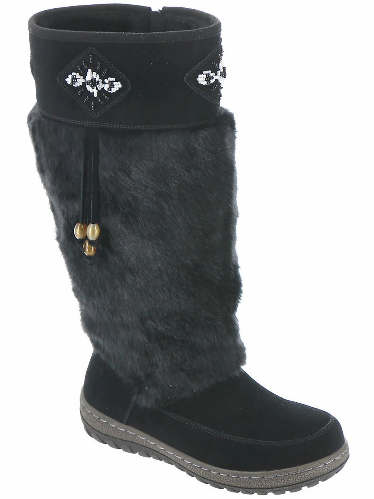 Minimalist Style Nika Womens Suede Cold Weather Winter Boots