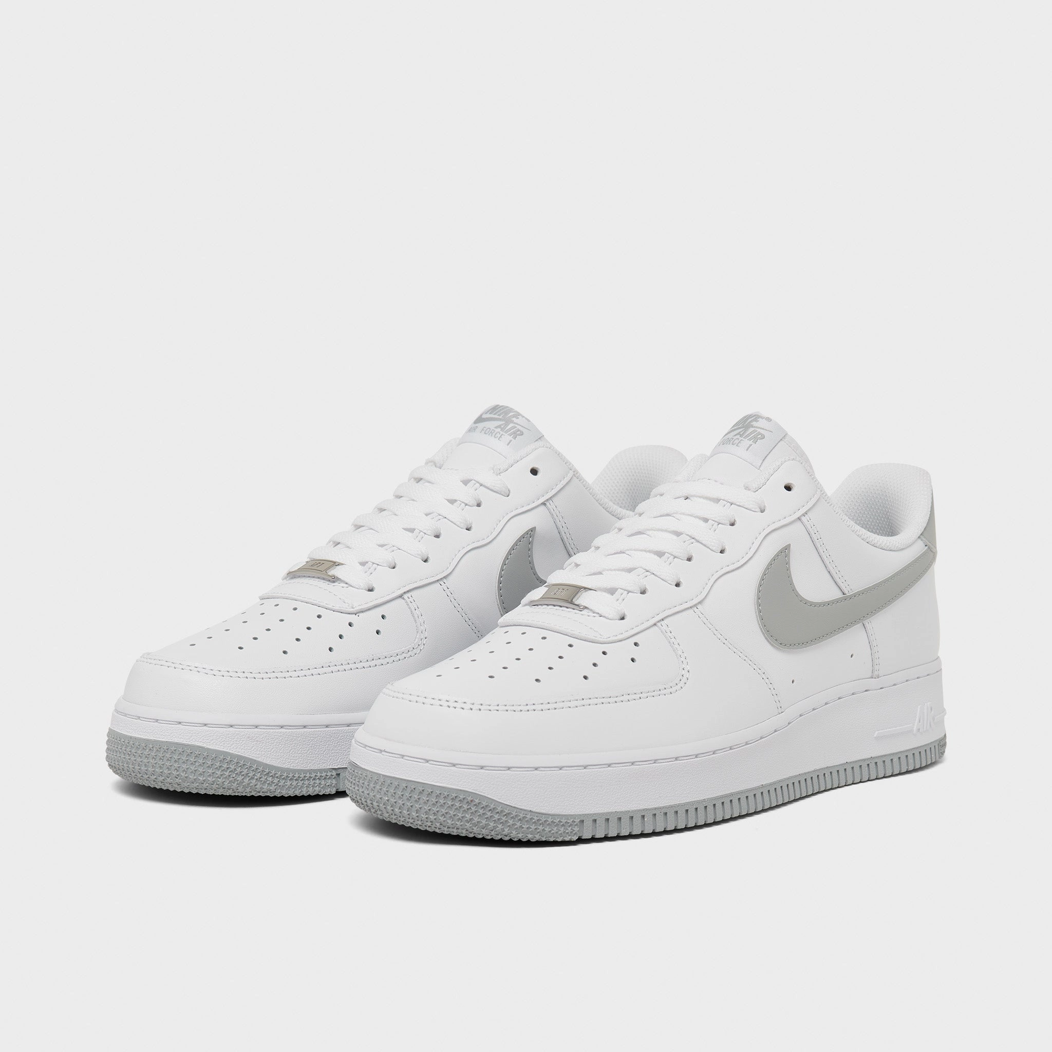 Quick Response Shoes Comfortable Fit For All Nike Air Force 1 '07 ESS White / Light Smoke Grey - White