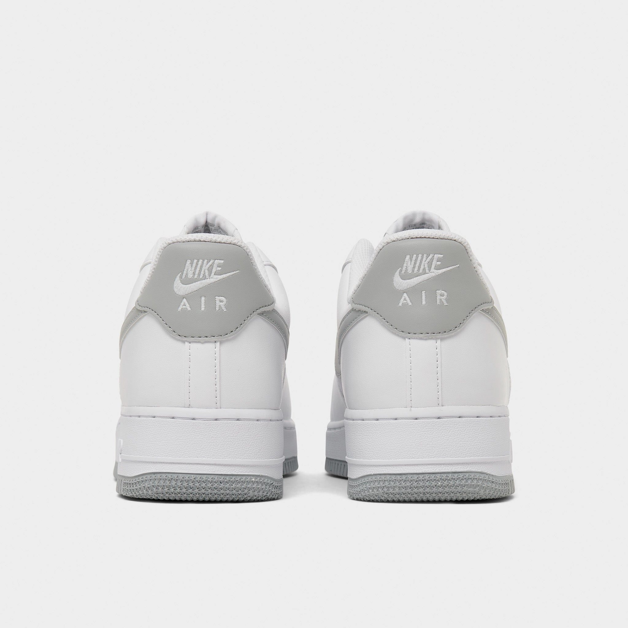 Nike Air Force 1 '07 ESS White / Light Smoke Grey - White Enhanced Traction Pattern