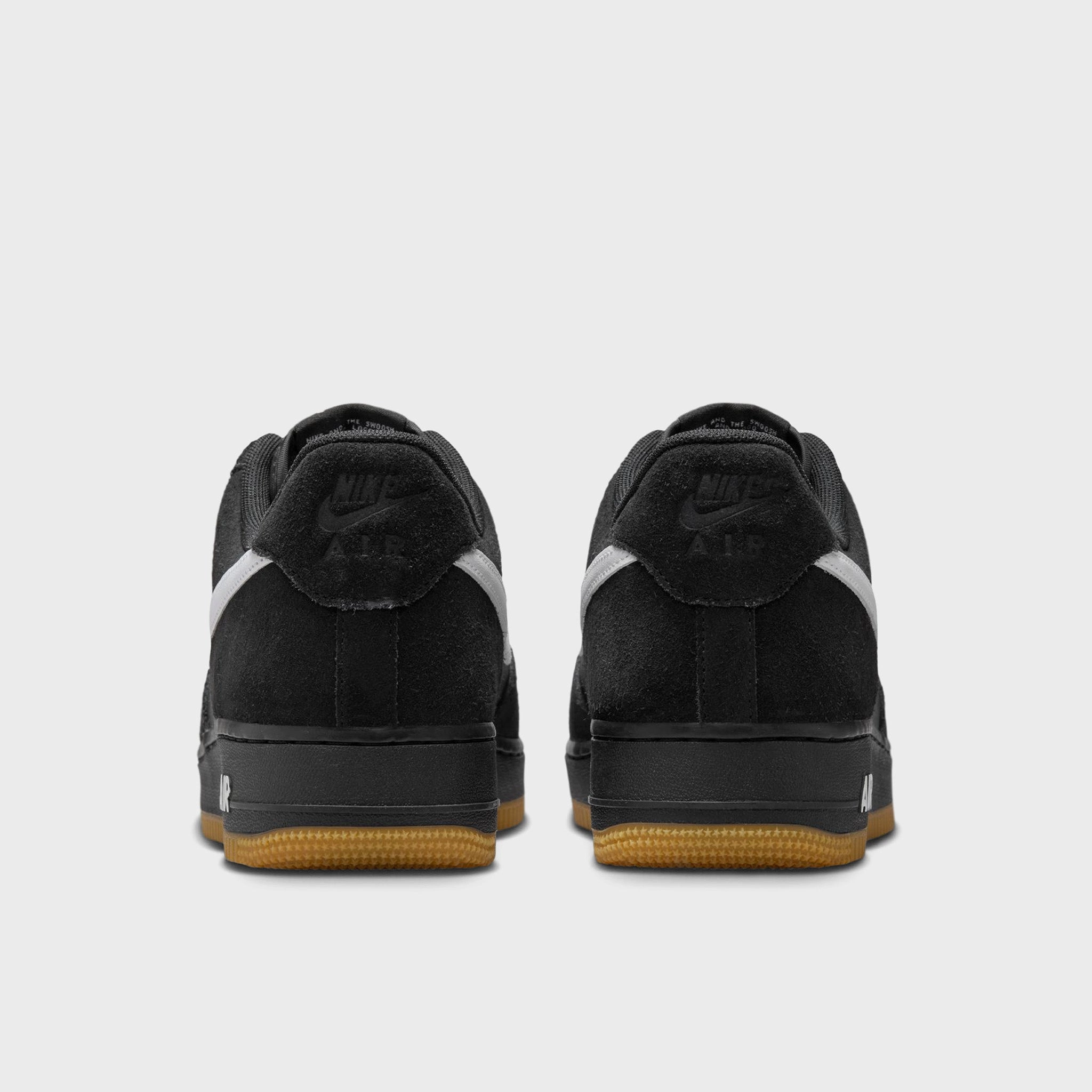 Nike Air Force 1 '07 LV8 Black / White - Light Gum Brown Elite Training Wear Fast Turnover