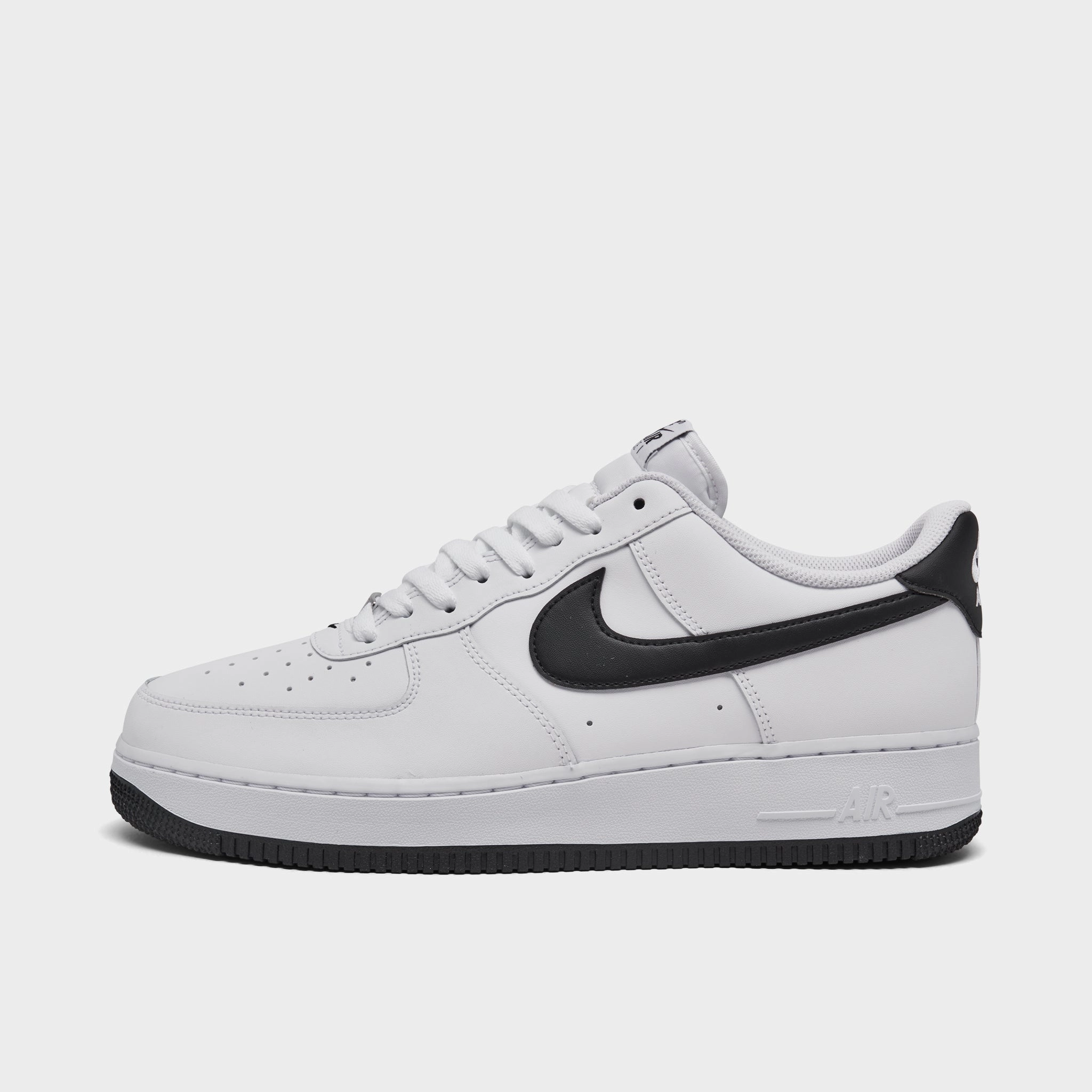 Nike Air Force 1 '07 White / Black - White Compression EVA Foam Slip   Resistant