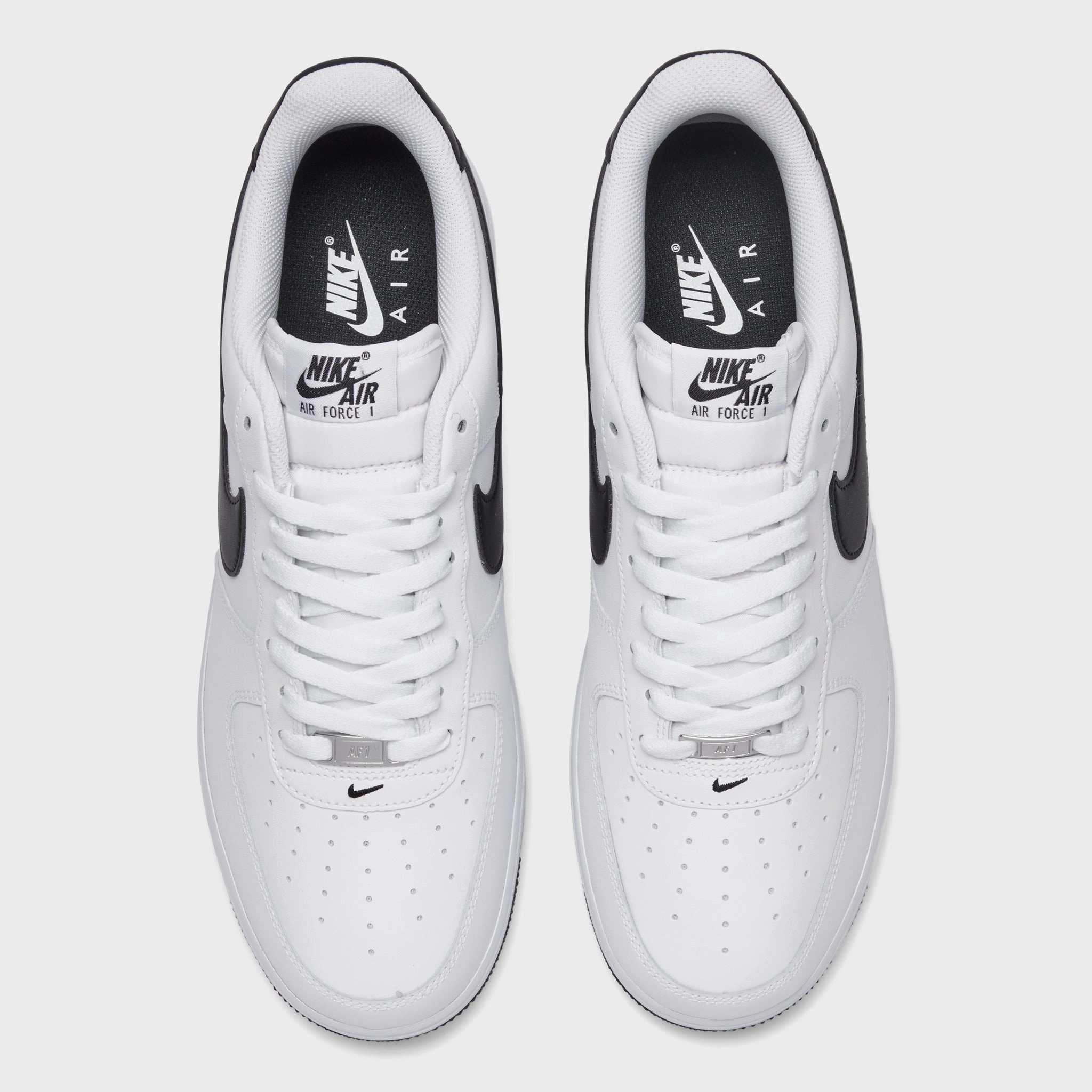 Nike Air Force 1 '07 White / Black - White Lockdown fit Padded Tongue Design