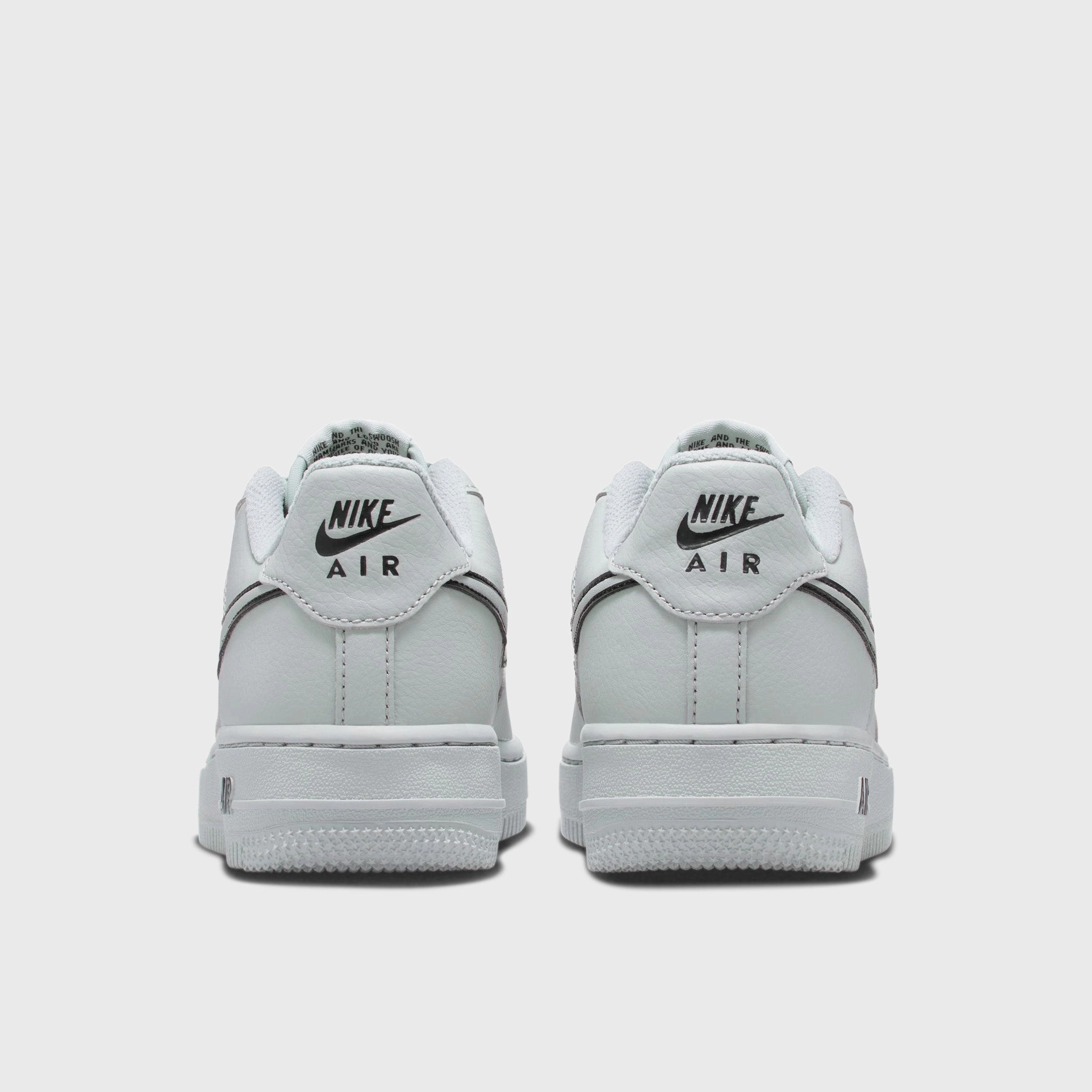 Nike Air Force 1 GS Light Smoke Grey / Black Efficient Performance
