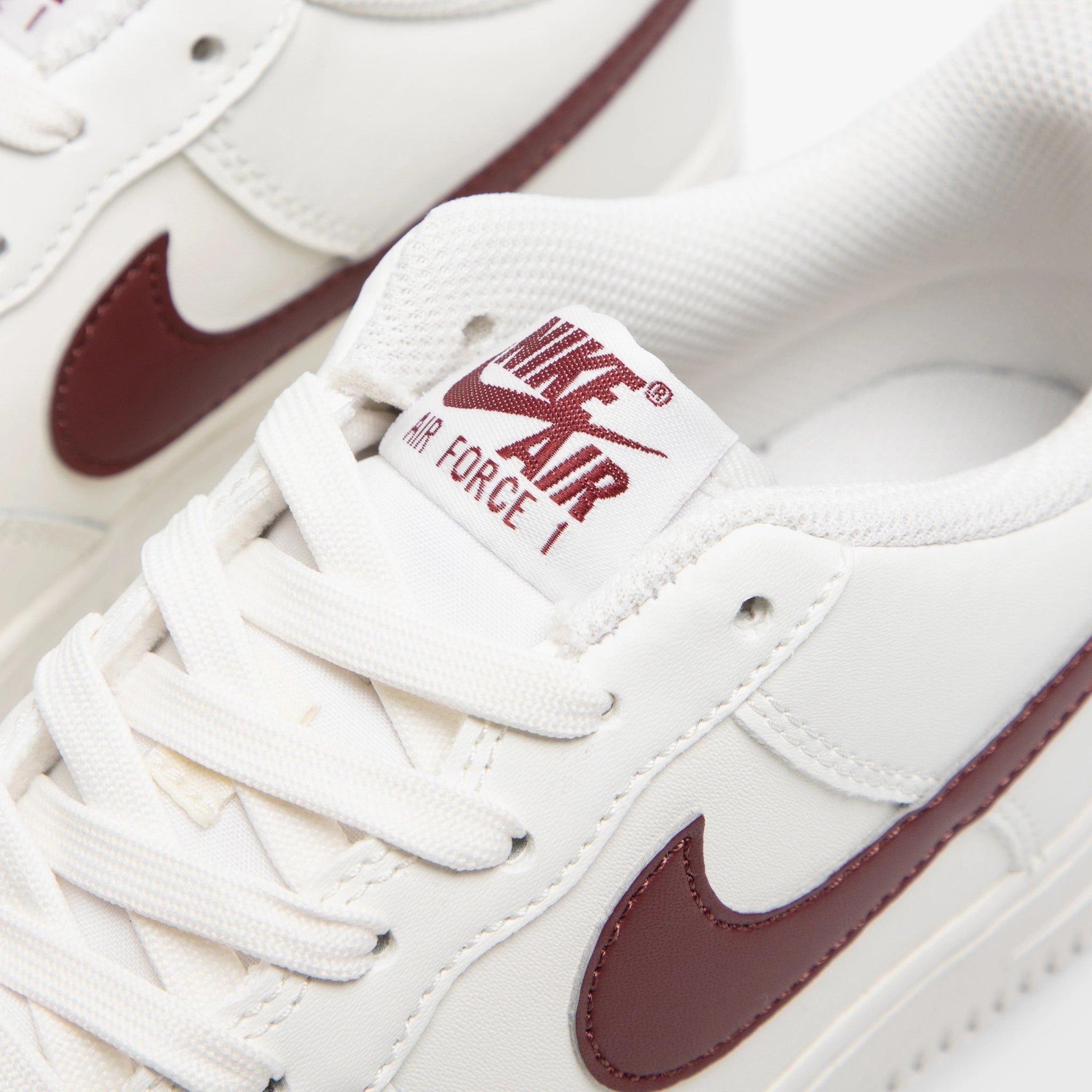 Synthetic Outsole Nike Air Force 1 GS Sail / Dark Team Red