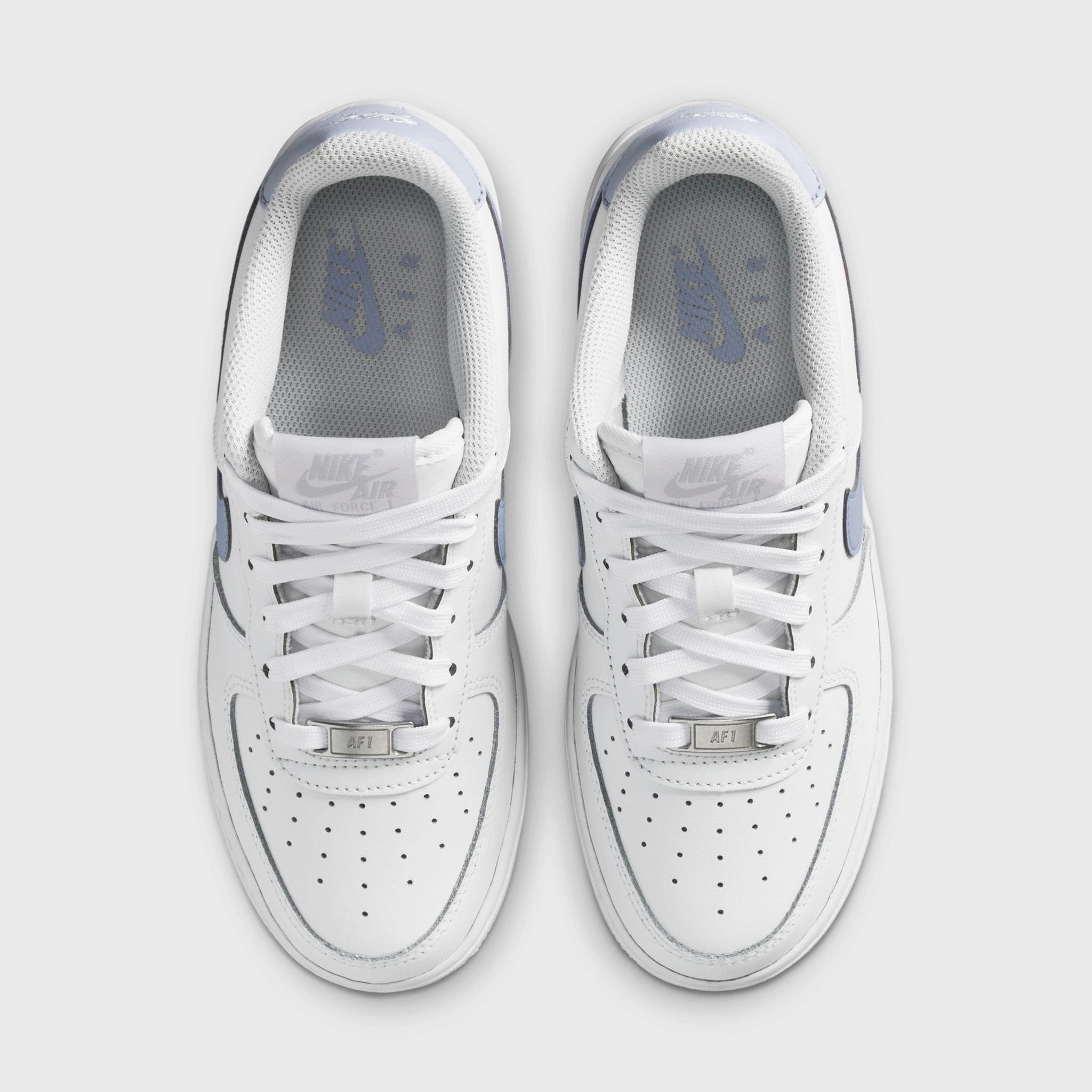 Nike Air Force 1 GS White / Ghost Temperature control BreathableMesh