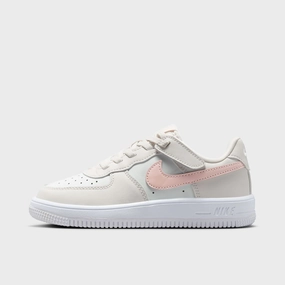Knit Weave Technology Nike Air Force 1 Low EasyOn PS Phantom / Echo Pink - Summit White