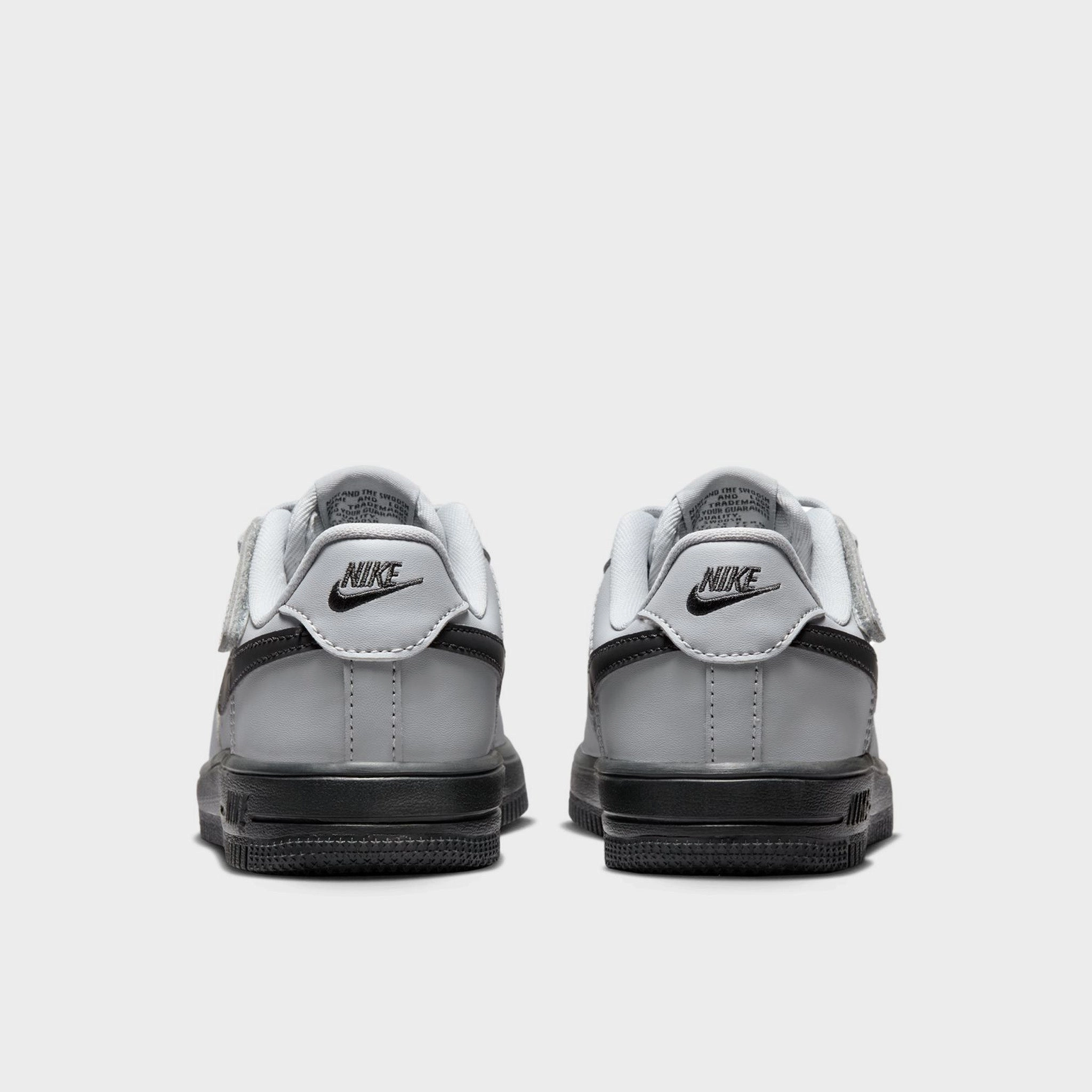 Performance Nike Air Force 1 Low Easyon PS Wolf Grey / Dark Smoke Grey