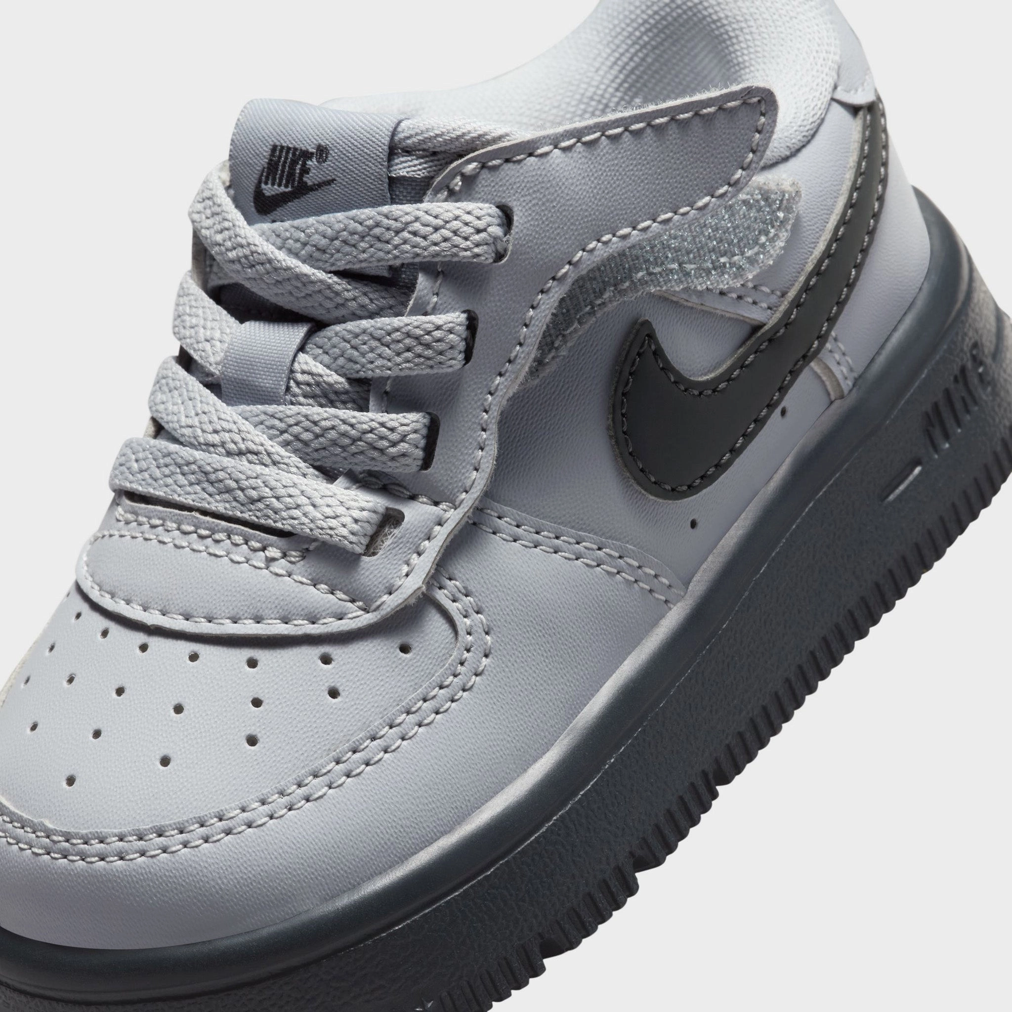 Nike Air Force 1 Low Easyon TD Wolf Grey / Dark Smoke Grey Soft Interior