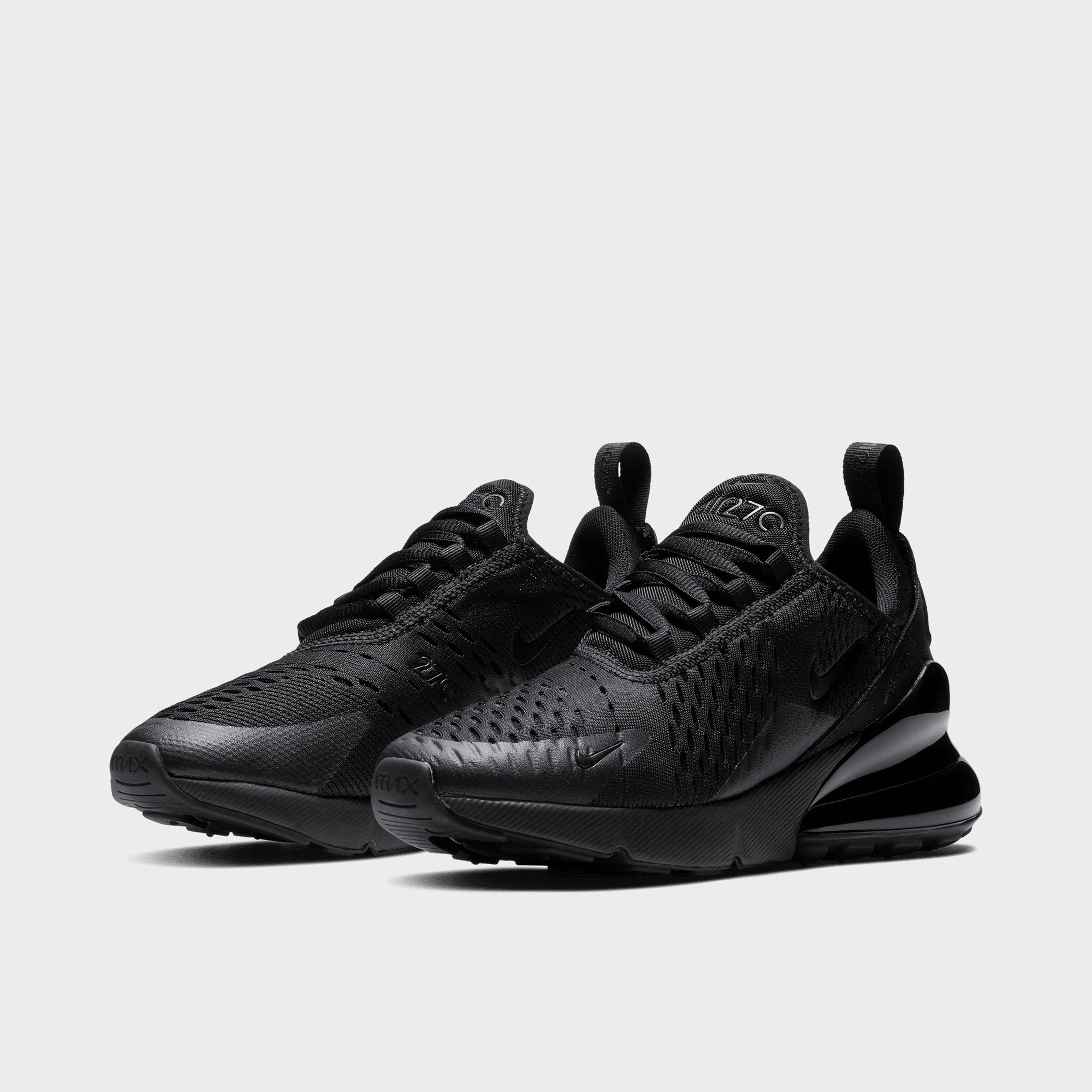 Nike Air Max 270 GS Black / Black Field Jog Core Fit