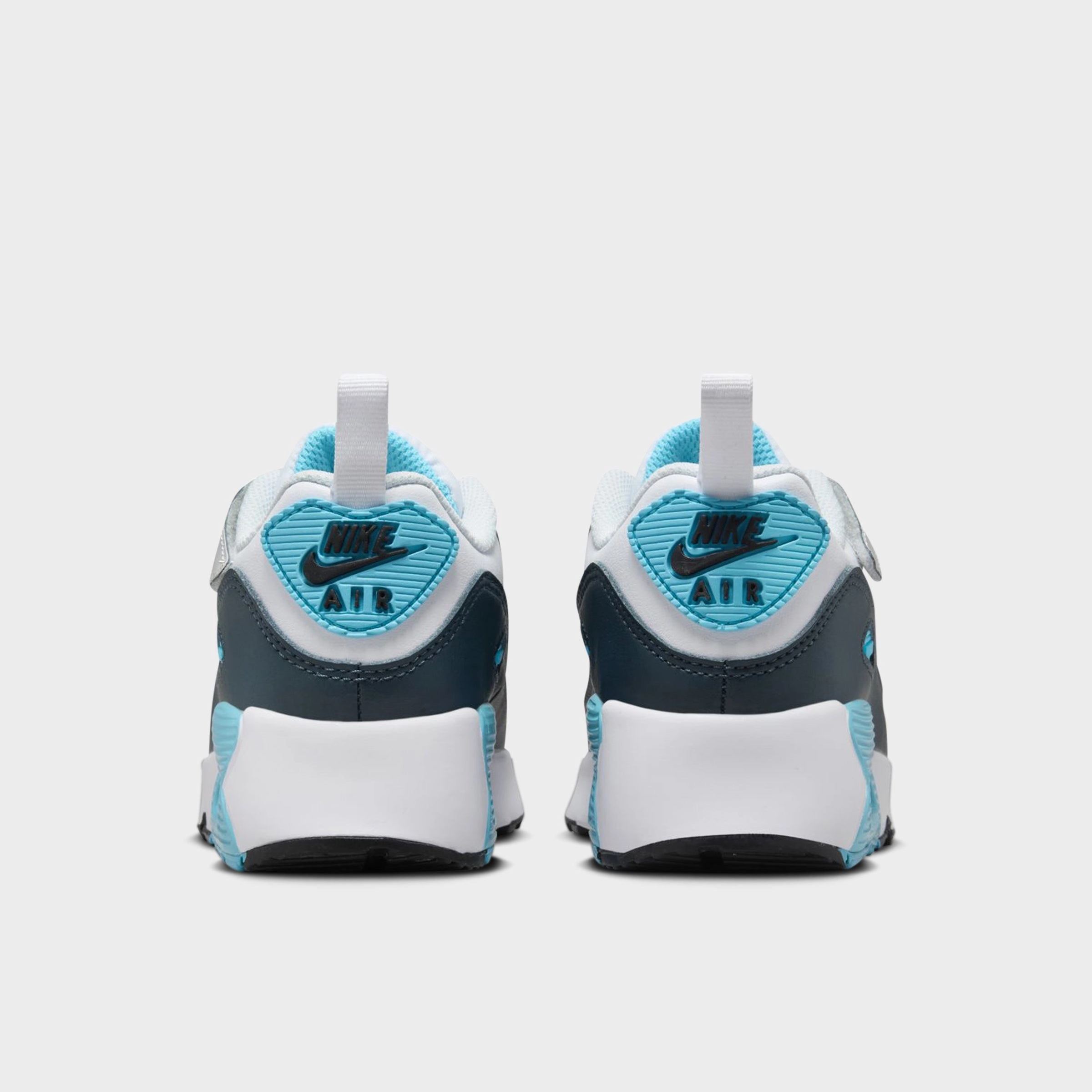 Soft Layers Adventure Gear Nike Air Max 90 EasyOn PS White / Wolf Grey - Baltic Blue