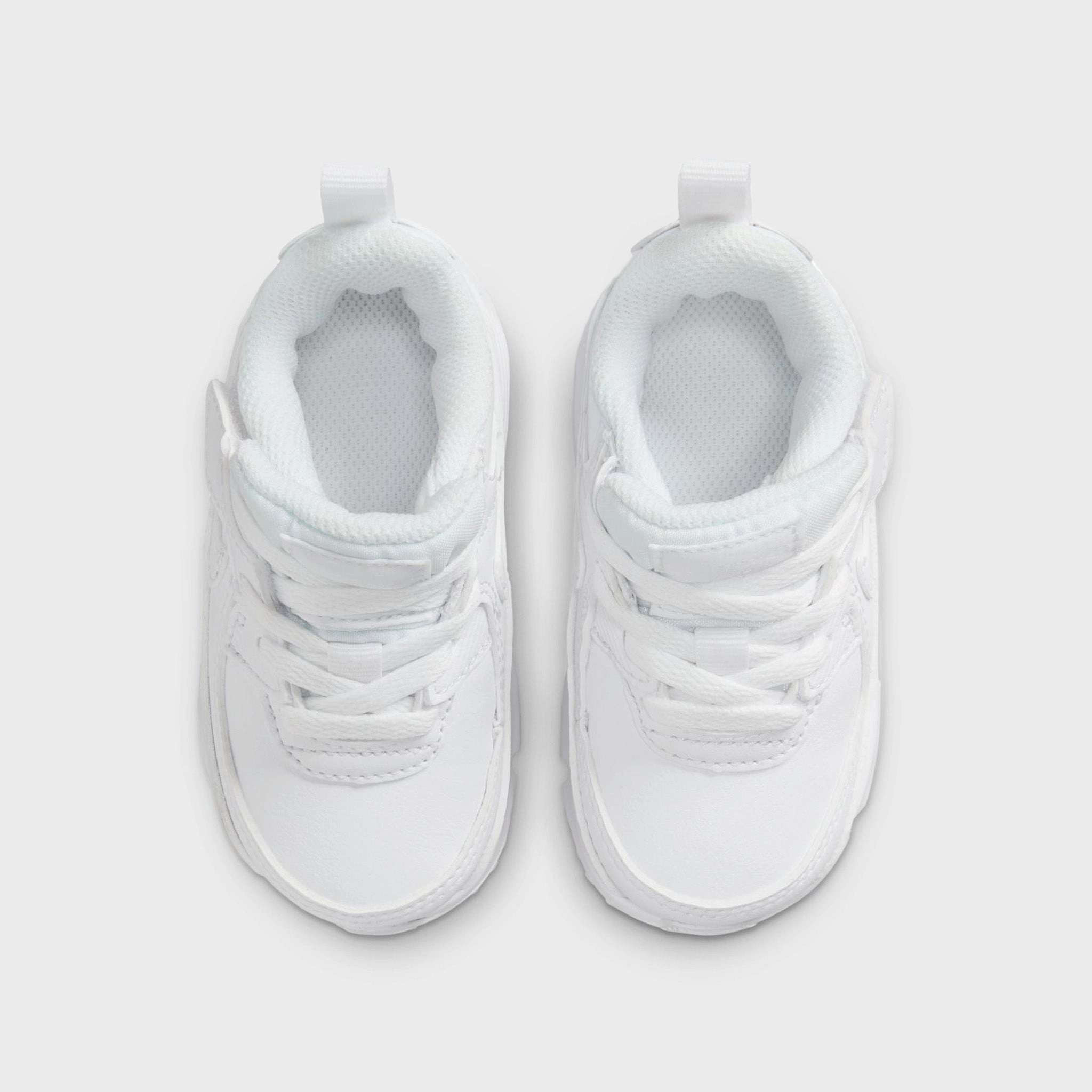 Nike Air Max 90 Easyon TD White / Metallic Silver padded collar comfort