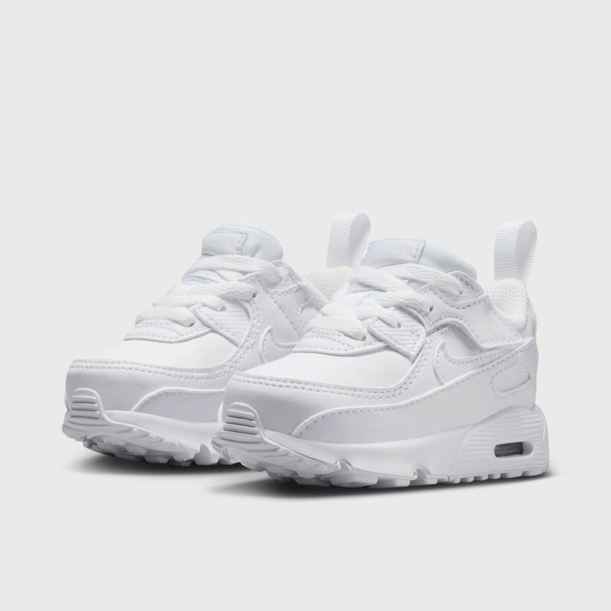 Nike Air Max 90 Easyon TD White / Metallic Silver Slip Resistant Soles Hollow Tube Cushion