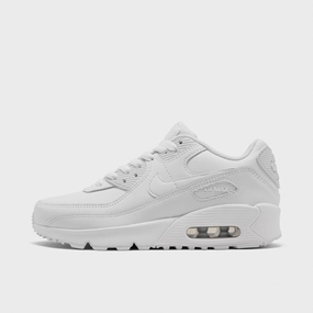 High Quality Cushion Boost Nike Air Max 90 LTR GS White / White - Metallic Silver