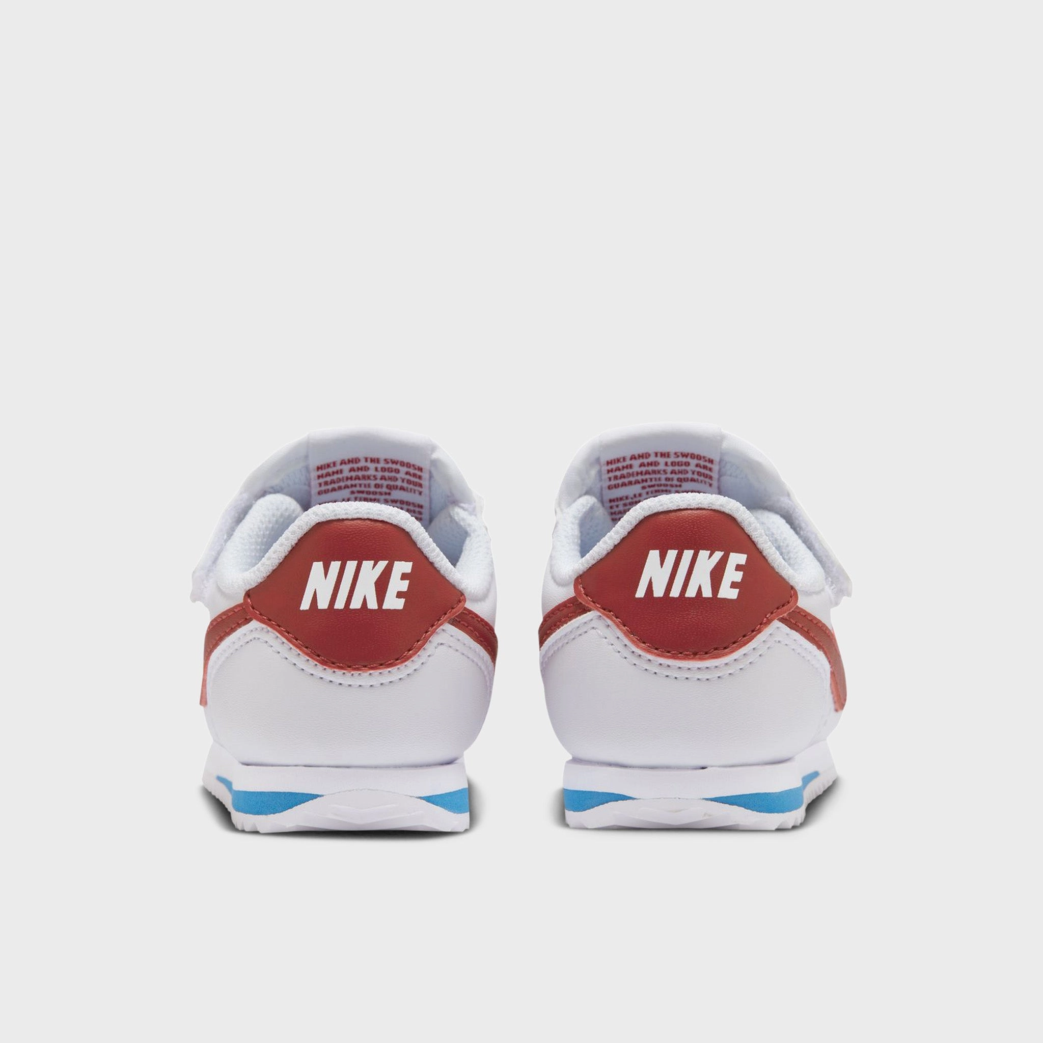Premium Nike Cortez EasyOn PS White / Varsity Red - Varsity Blue