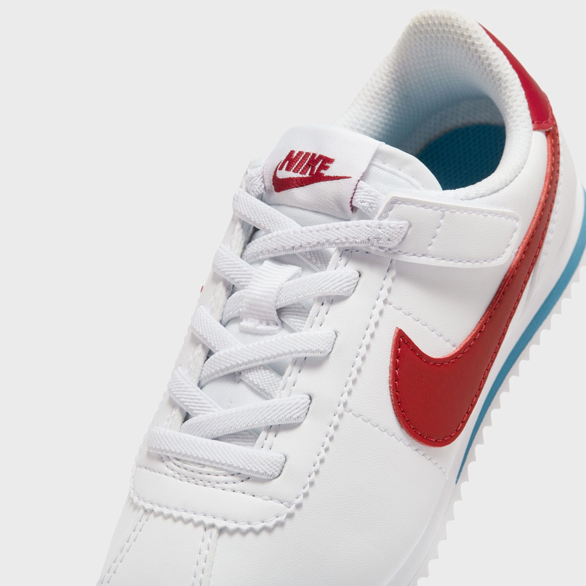 Hyper Elastic Tongue TPUReinforcement Nike Cortez EasyOn PS White / Varsity Red - Varsity Blue