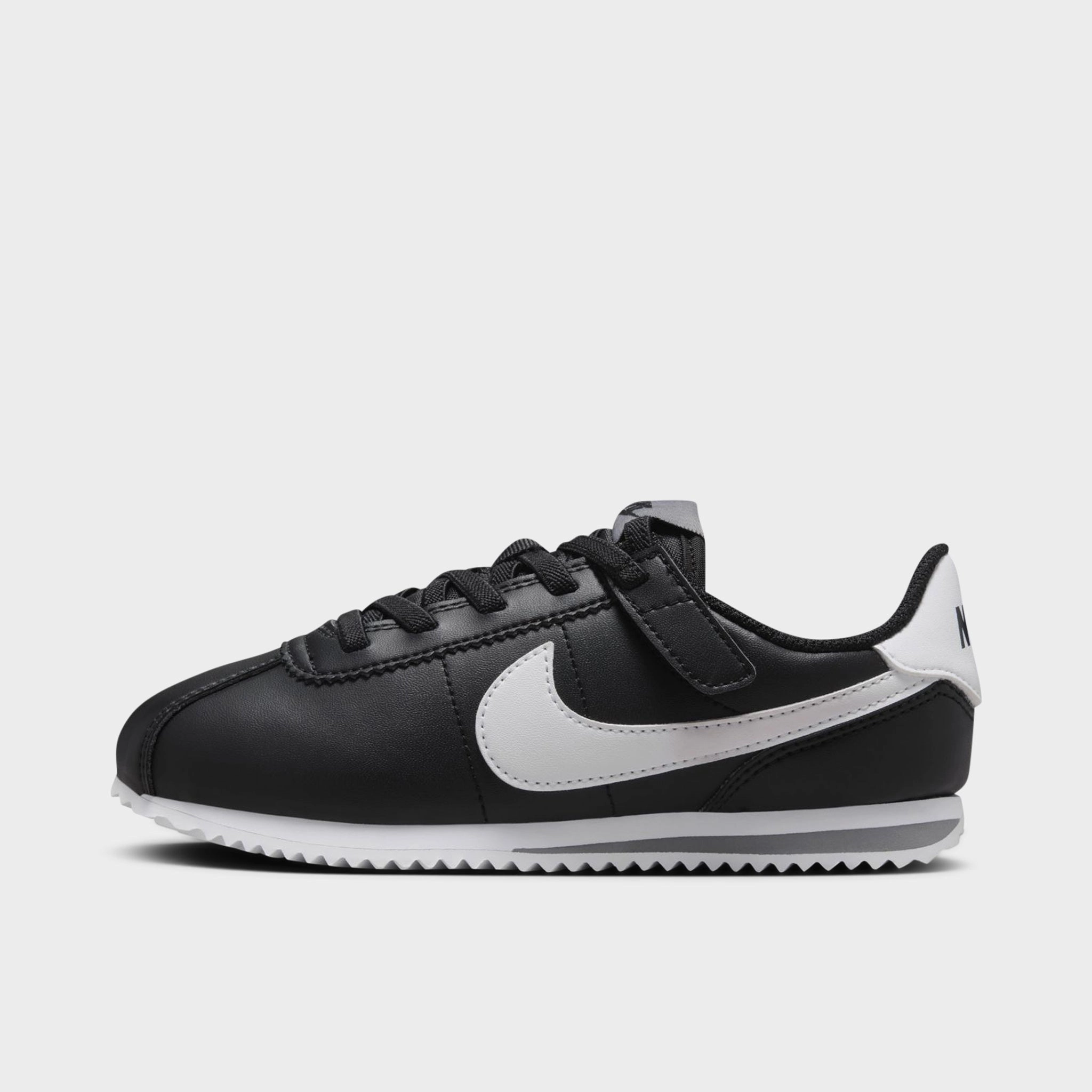 Child Hike Slip   resistant   sole Nike Cortez PS EasyOn Black / White - Cool Grey