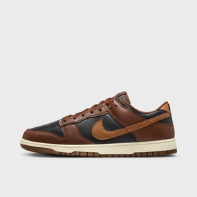 Enhanced arch support Nike Dunk Low Black / British Tan - Cacao Wow