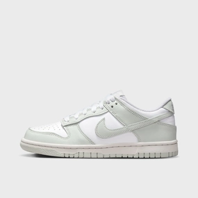 Nike Dunk Low GS White / Light Silver - Photon Dust Air Cushioning