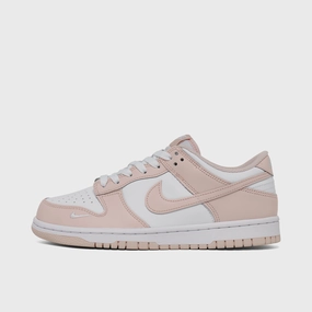 Nike Dunk Low GS White / Washed Coral Responsive Midsole