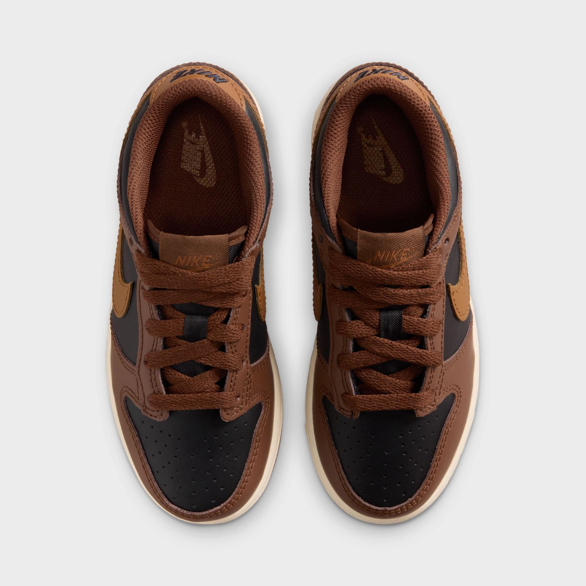 Quick Turnover RubberTraction Nike Dunk Low PS Black / British Tan - Cacao Wow